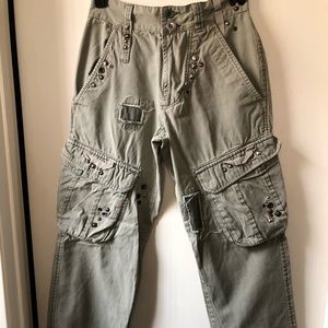 RARE!! Distressed ENERGIE Cargo Pants Waist 30